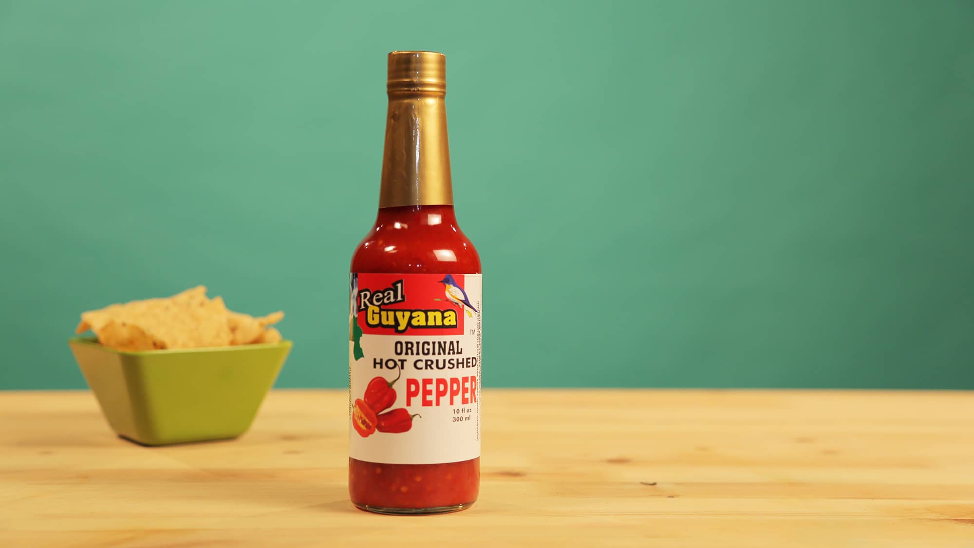 Hottest Hot Sauce: Real Guyana Original Hot Crushed Pepper