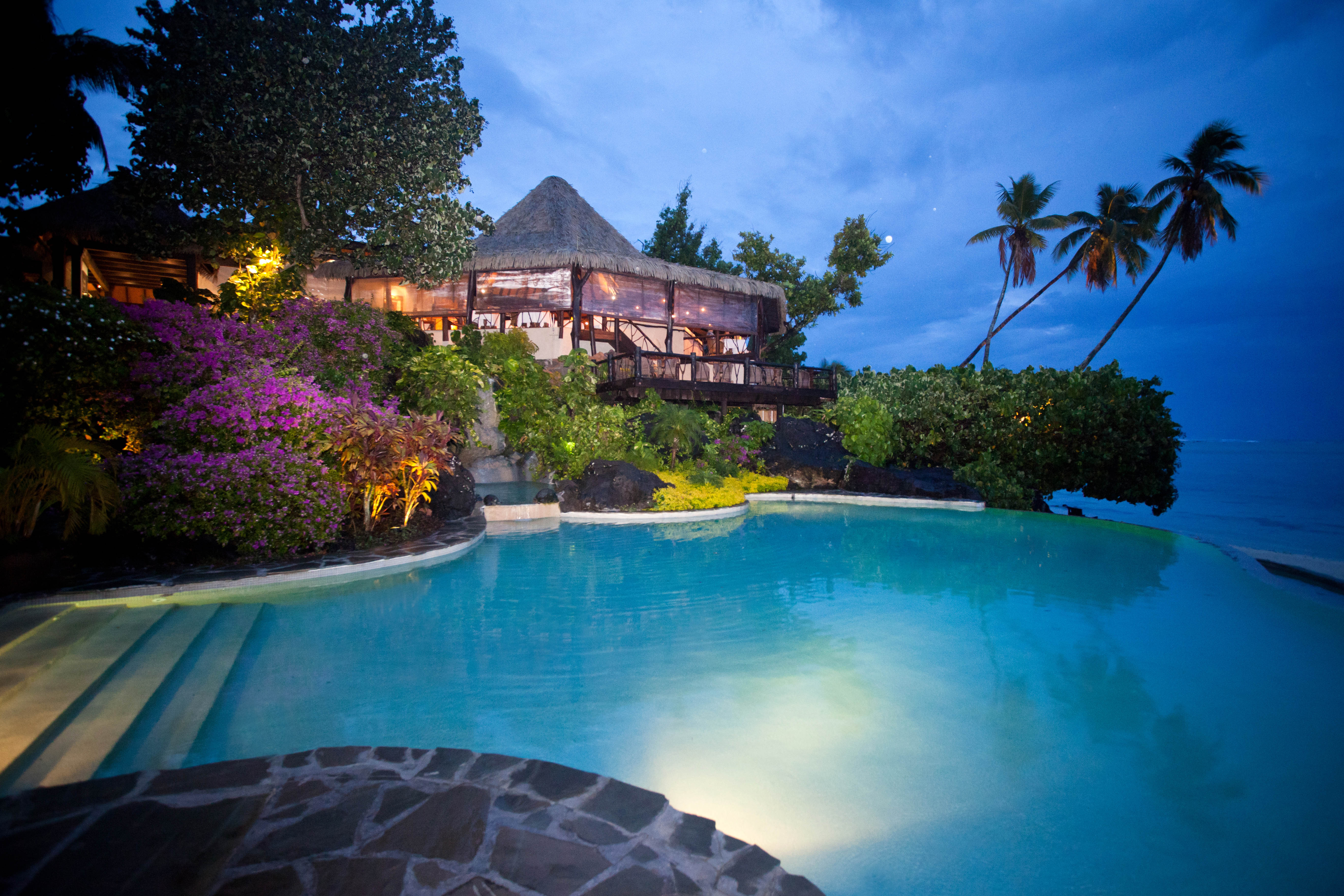 Best hotel pools: Pacific Resort, Aitutaki