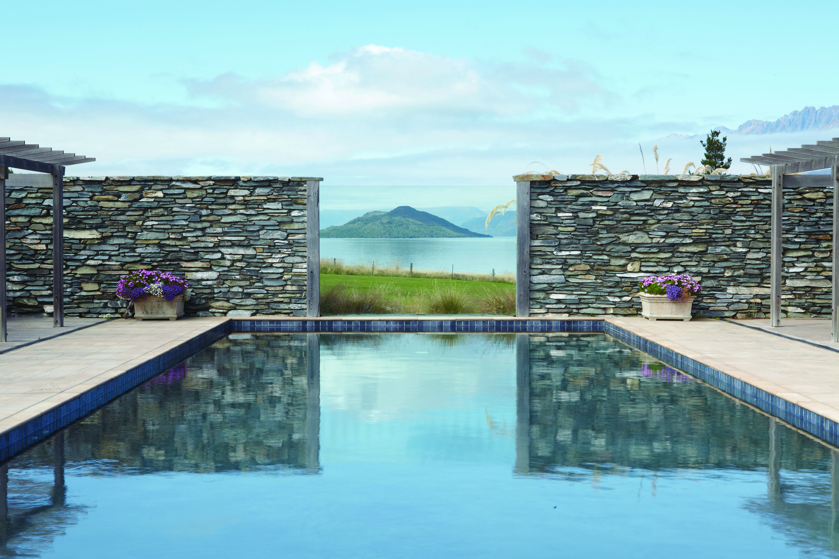 Best hotel pools: Blanket Bay