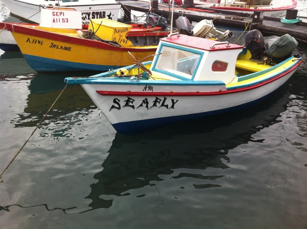 Aruba editors trip boats