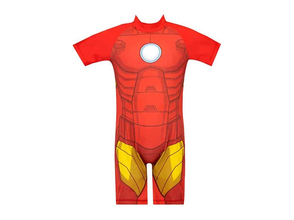 Marvel Avengers Boys' Iron Man Swimsuit