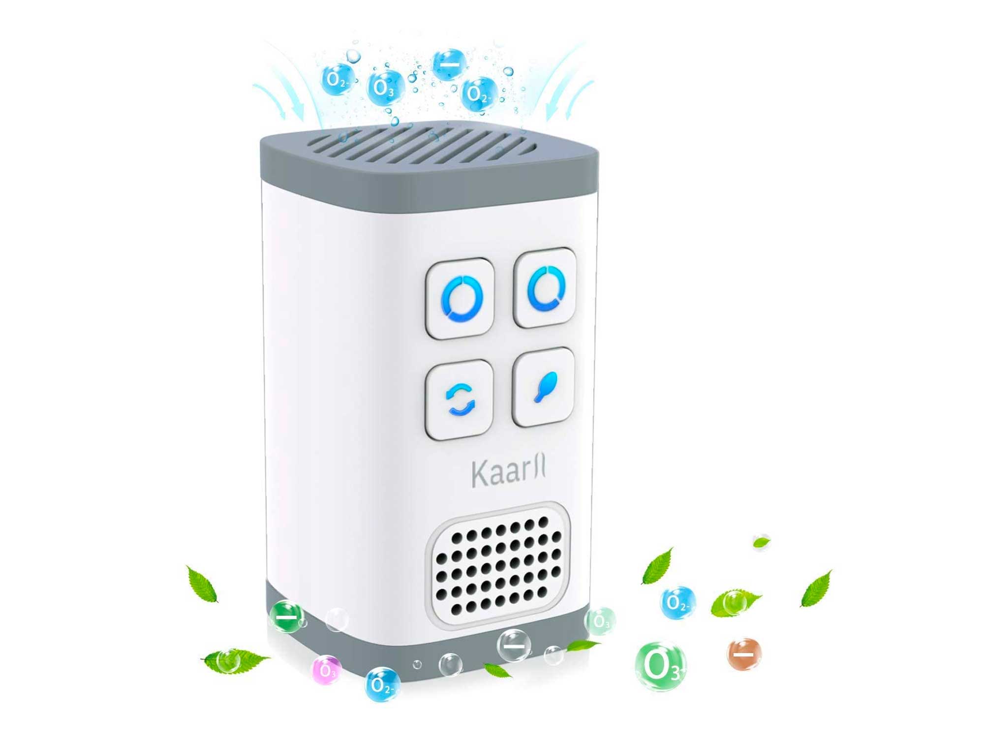 L&N Always 4IN1 Portable Air Purifier | Mini Ozone Generator + Negative Ion Generator | No Filter Change Need Design | Air Cleaner for Odors Eliminating & Air Disinfection