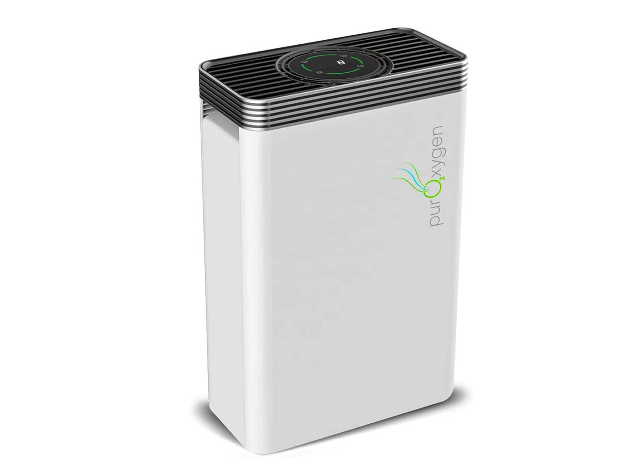 PURO²XYGEN P500 - High Performance Air Purifier for Home, Up to 550 sq ft Large Room HEPA Air Cleaner, 6-Stage Purification System for Mold, Dust, Pet Dander, Smoke, Low Noise, Night Light