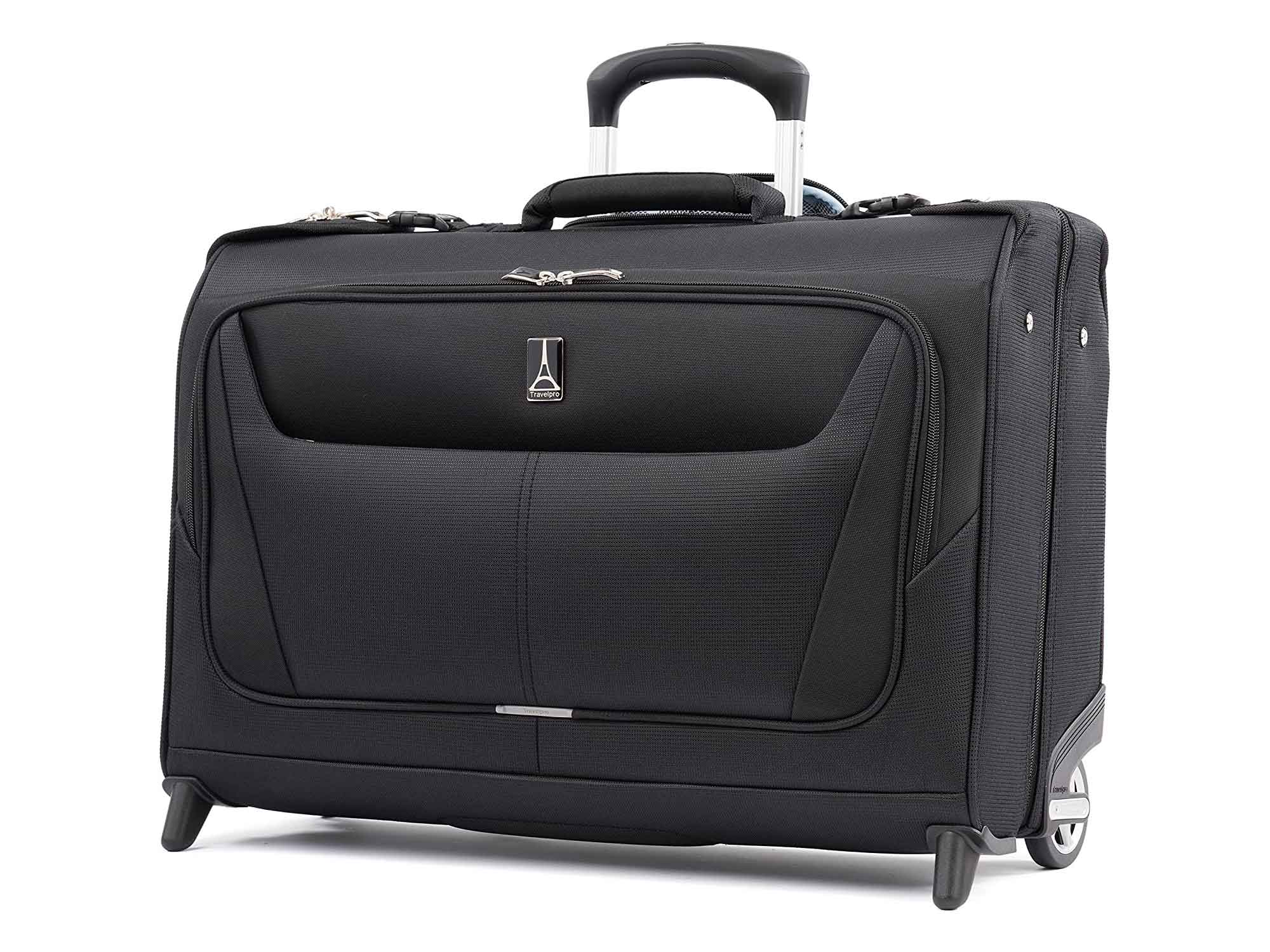 Travelpro Maxlite 5-Lightweight Carry-On Rolling Garment Bag, Black, 22-Inch