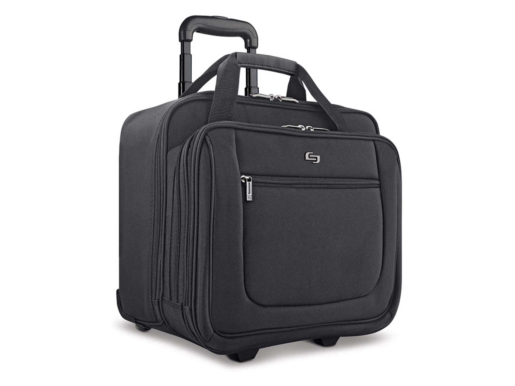 Solo New York Bryant Rolling Laptop Bag, Black, 14