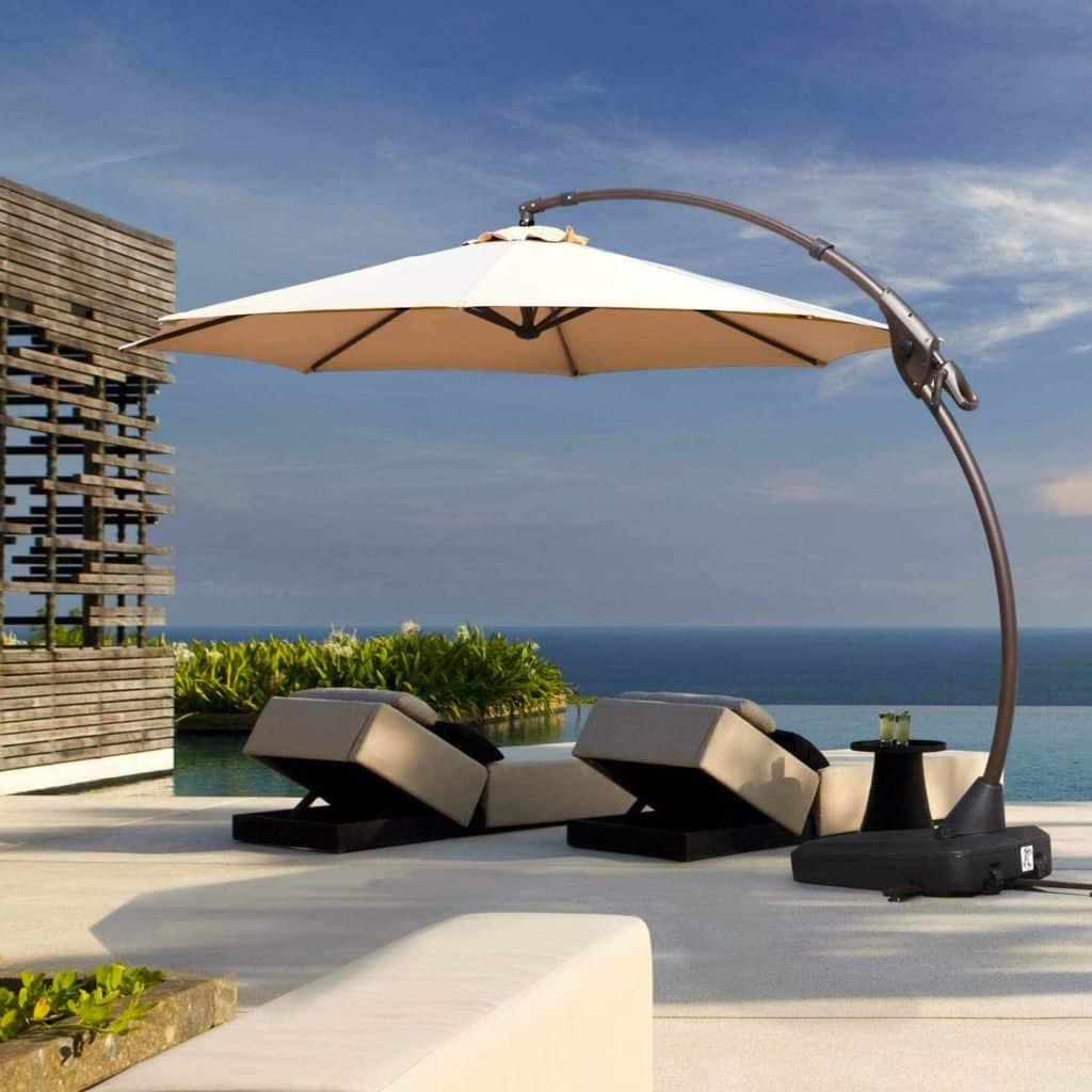 The Best Patio and Pool Umbrellas for Living Resort Life at Home Islands