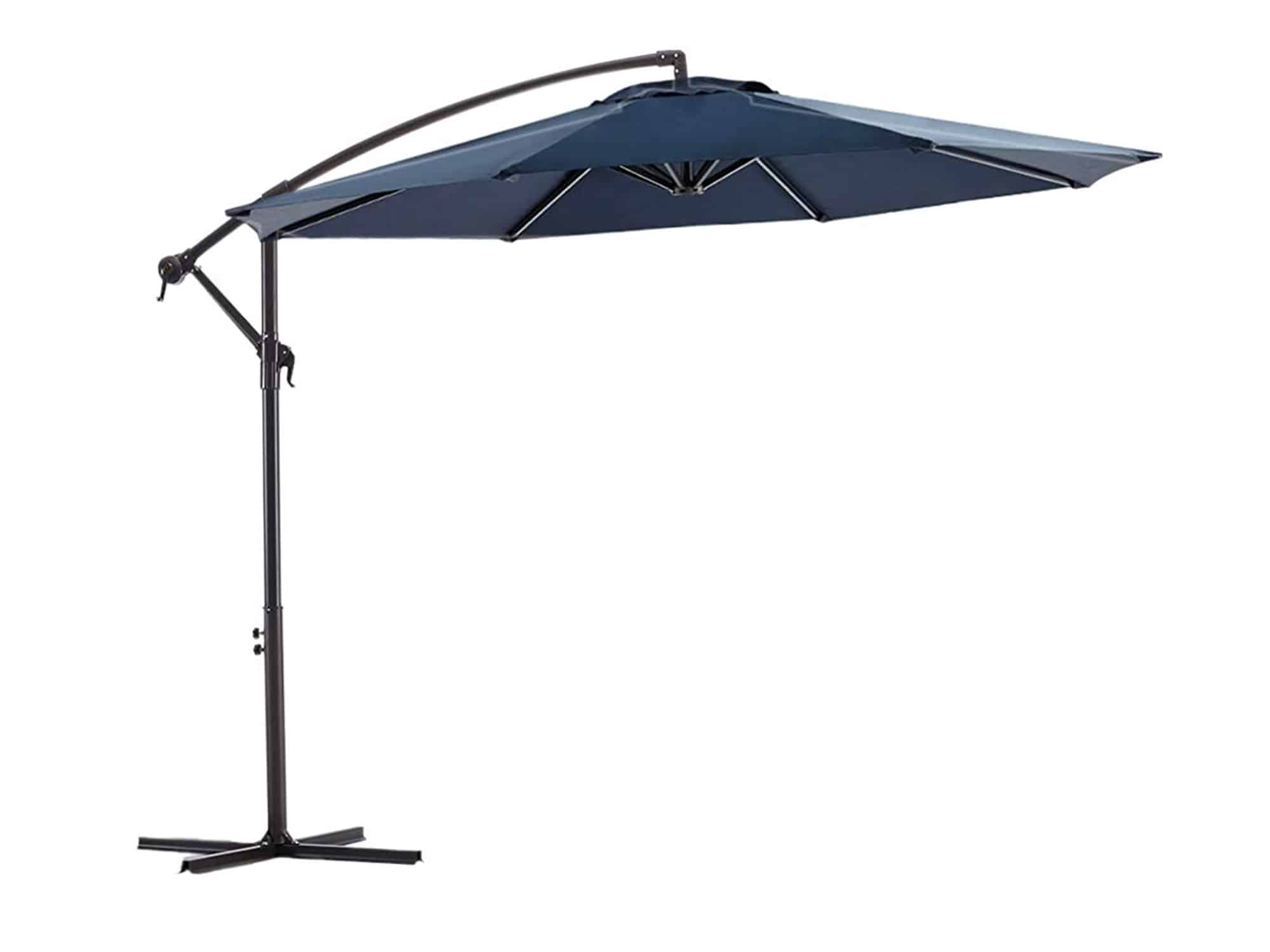 Wikiwiki 9ft Patio Umbrella Outdoor Market Table Umbrella with Push Button Tilt and Crank