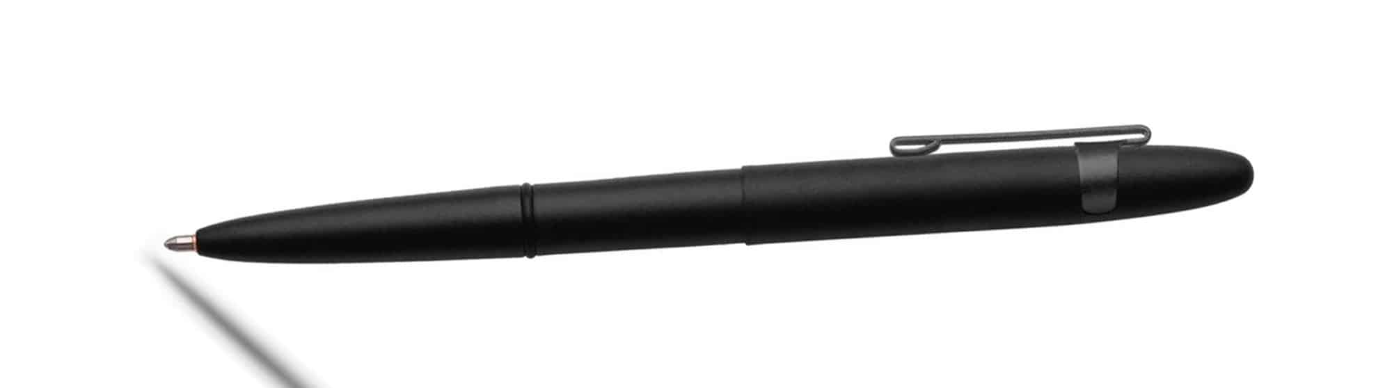 Fisher Space Pen Bullet Pen - 400 Series - Matte Black w/ Clip - Gift Boxed