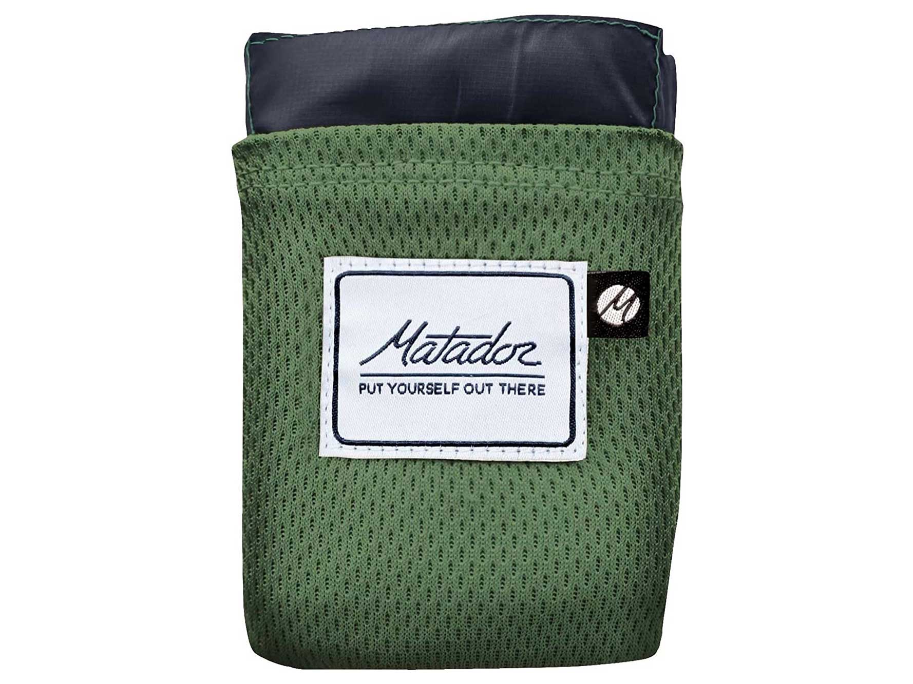 Matador Pocket Blanket 2.0 New Version, Picnic, Beach, Hiking, Camping. Water Resistant with Built-in Ground Stakes