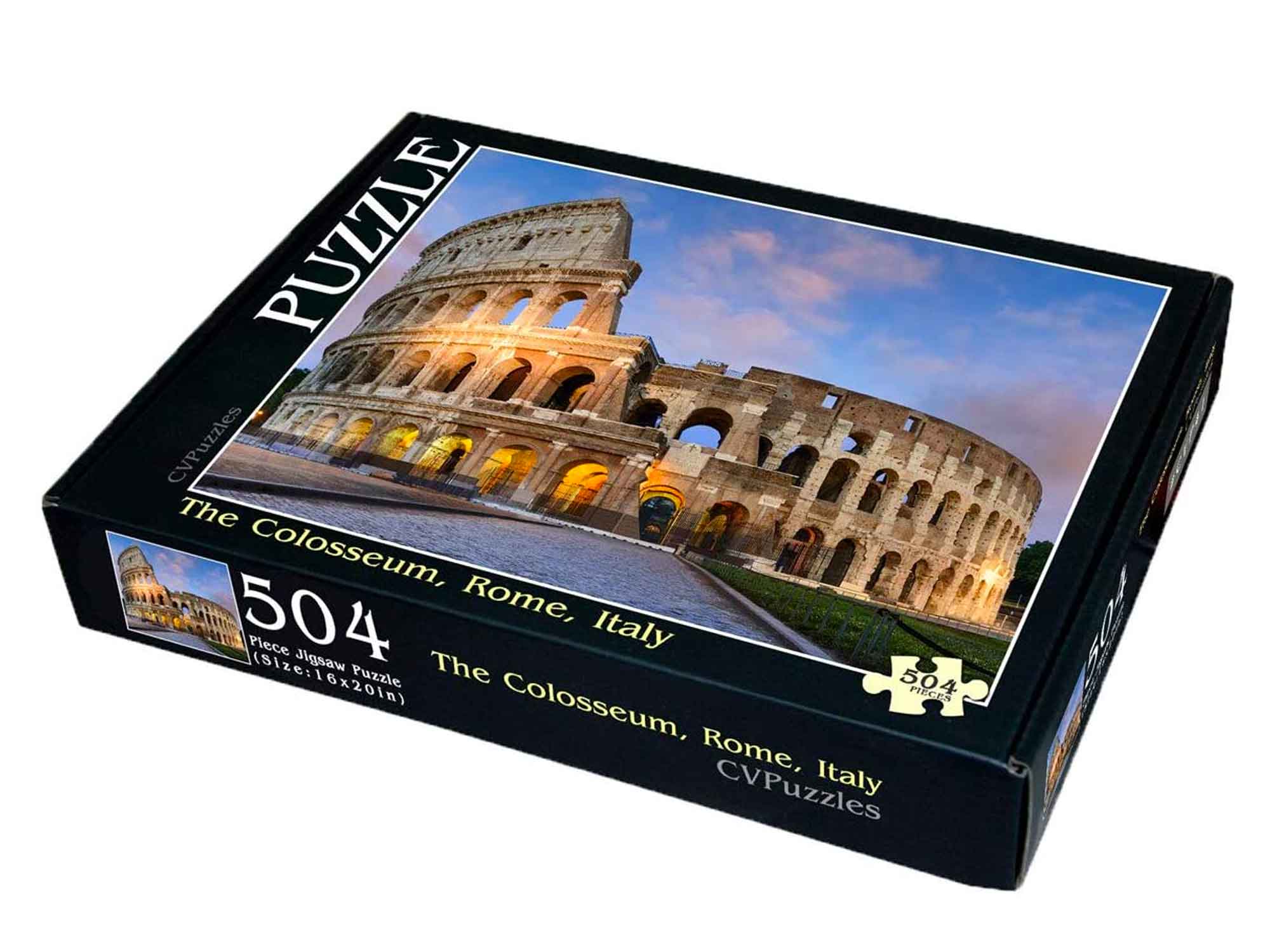 The Colosseum, Rome, Italy 504 Piece Jigsaw Puzzle 16