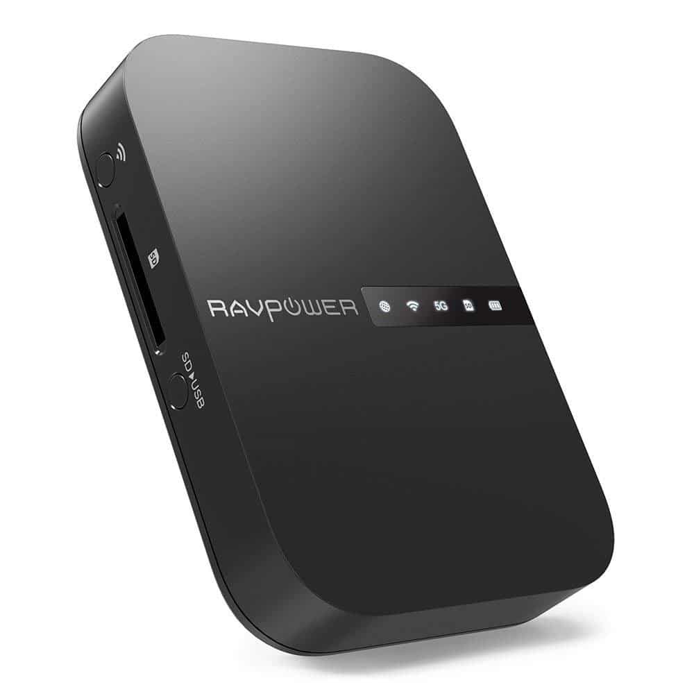 RAVPower FileHub, Travel Router AC750