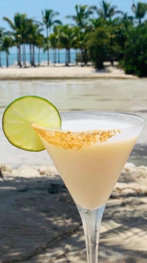 Key Lime pie martini