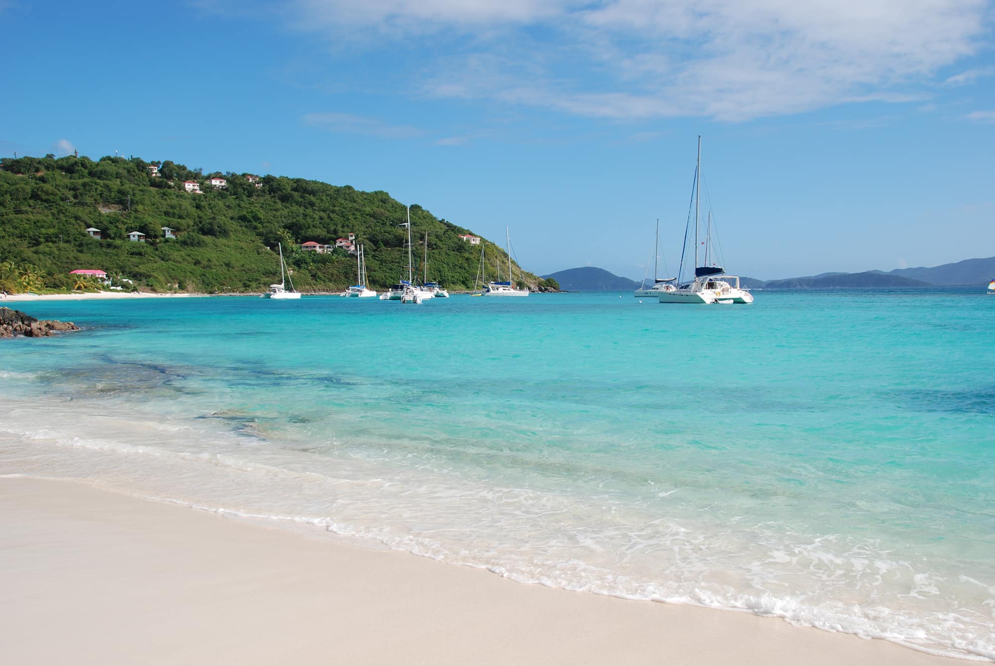 Island living, how to move to the British Virgin Islands: Jost Van Dyke sailing