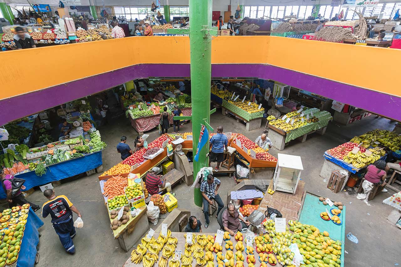 Island Living: Suva Market on Viti Levu
