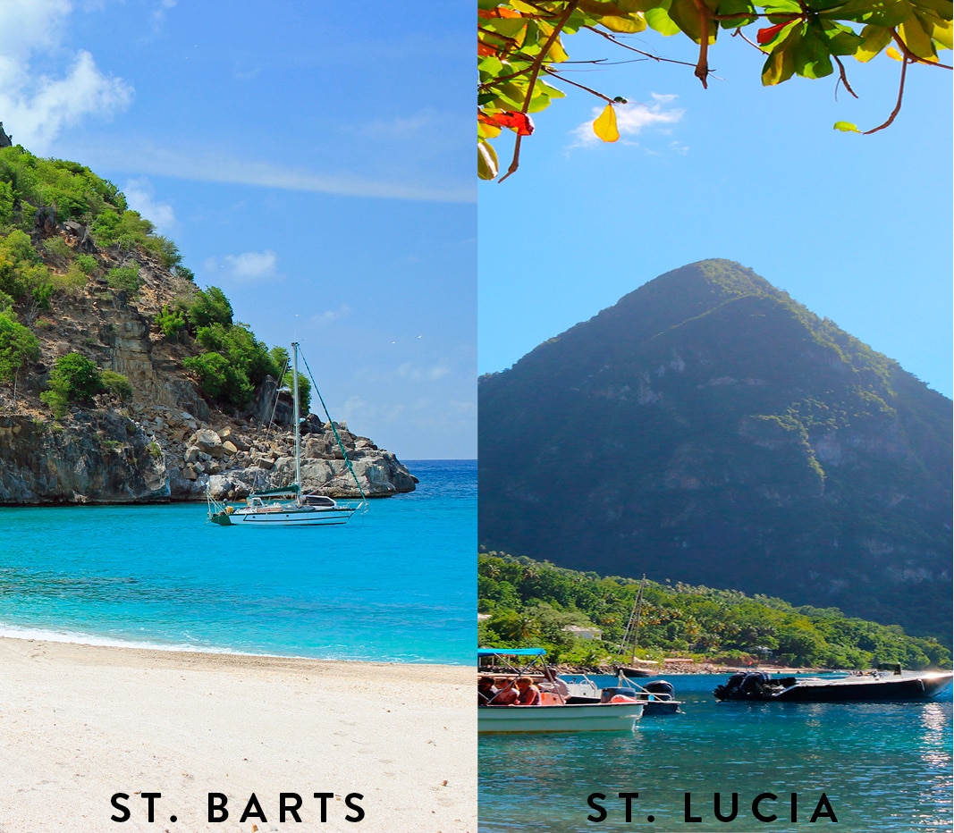 St. Barts vs. St. Lucia