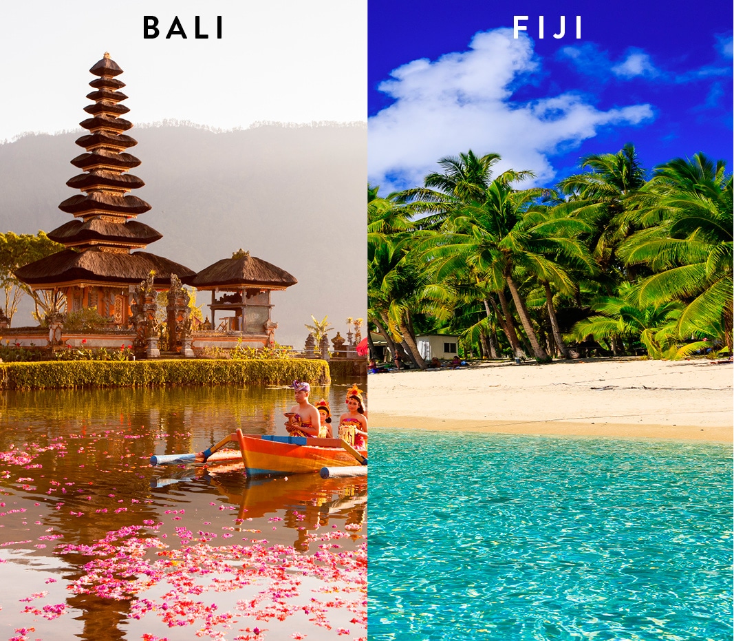 Bali vs. Fiji