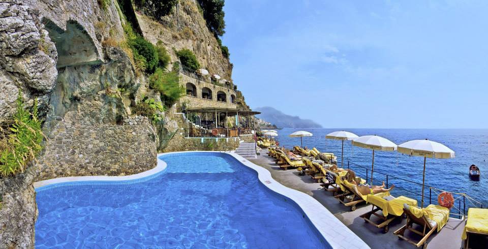 pool at Hotel Santa Caterina