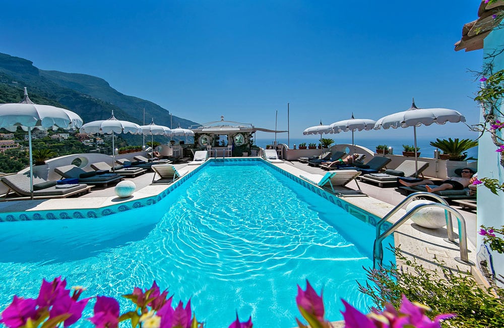 pool at Hotel Villa Franca