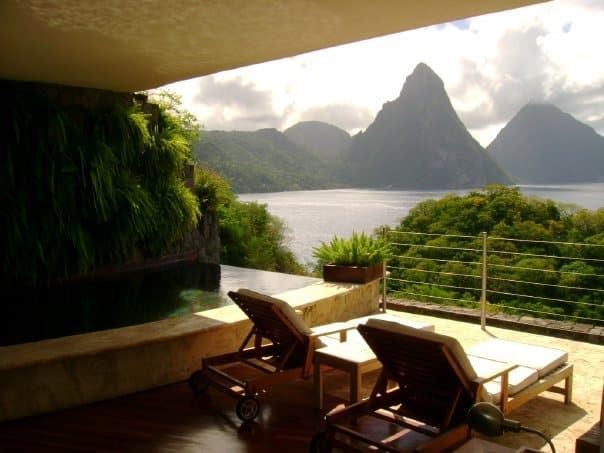 Jade Mountain, St. Lucia by Joanne Pitts-Boutiller