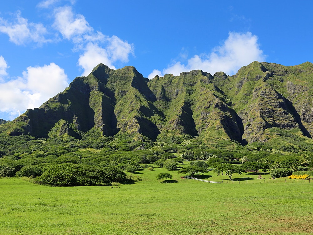 Jurassic Park Fliming Locations: Kualoa Ranch, Oahu