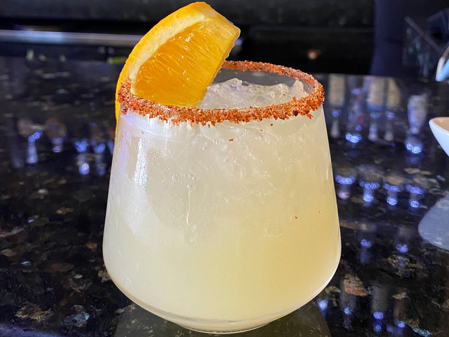 A Mezcal margarita