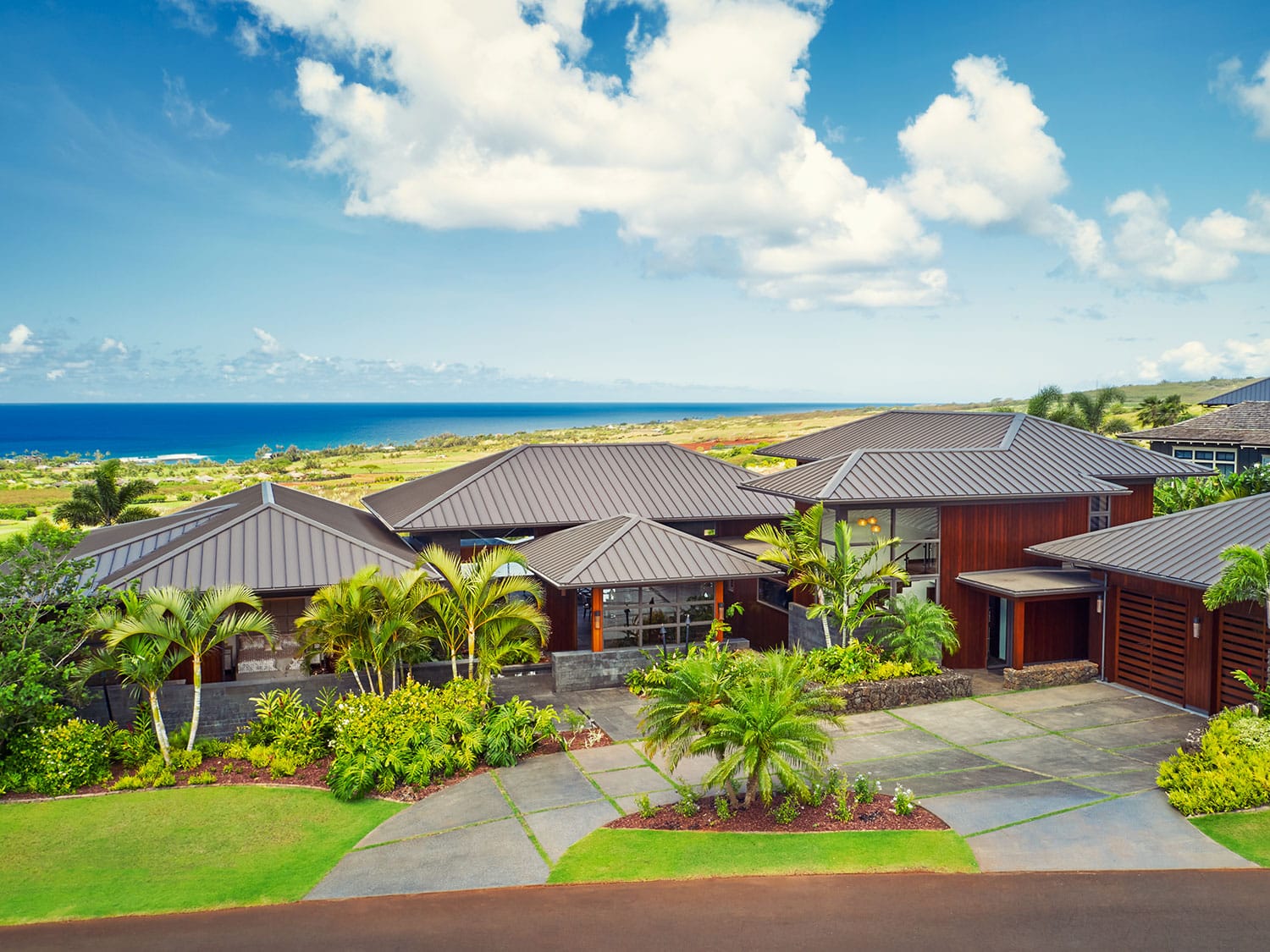 A beach resort home on Hawaii's Kauai.