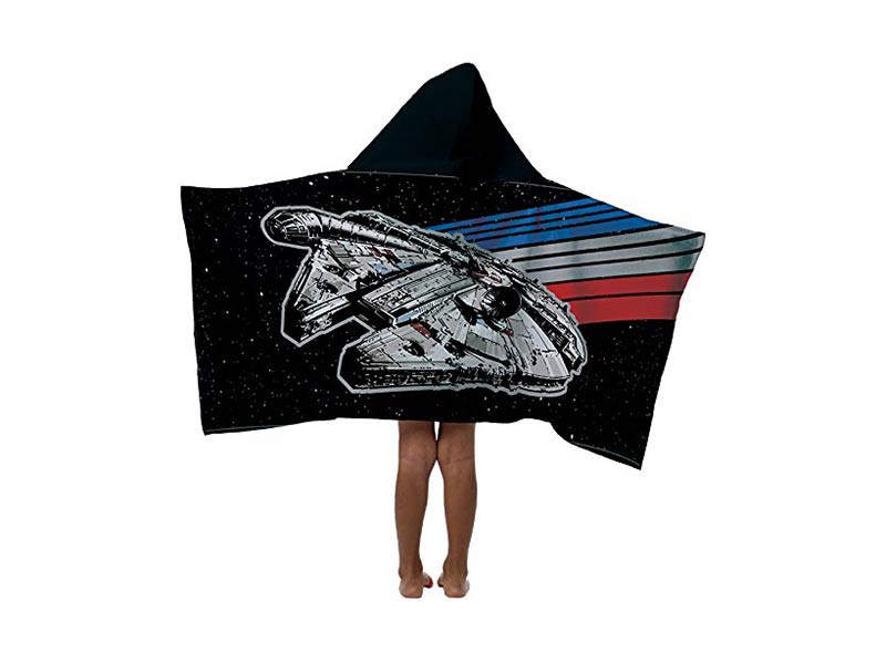 Jay Franco Star Wars Millennium Falcon Kids Hooded Towel
