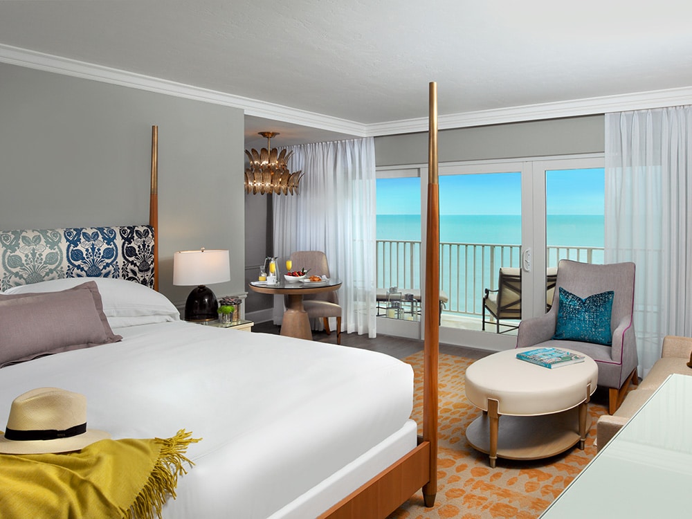 Renovated rooms at La Playa