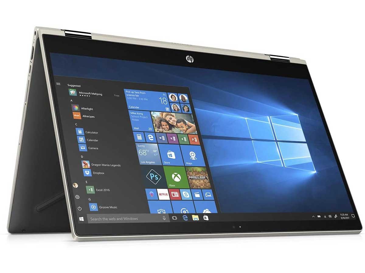 HP High Performance 2-in-1 Convertible Laptop, 15.6