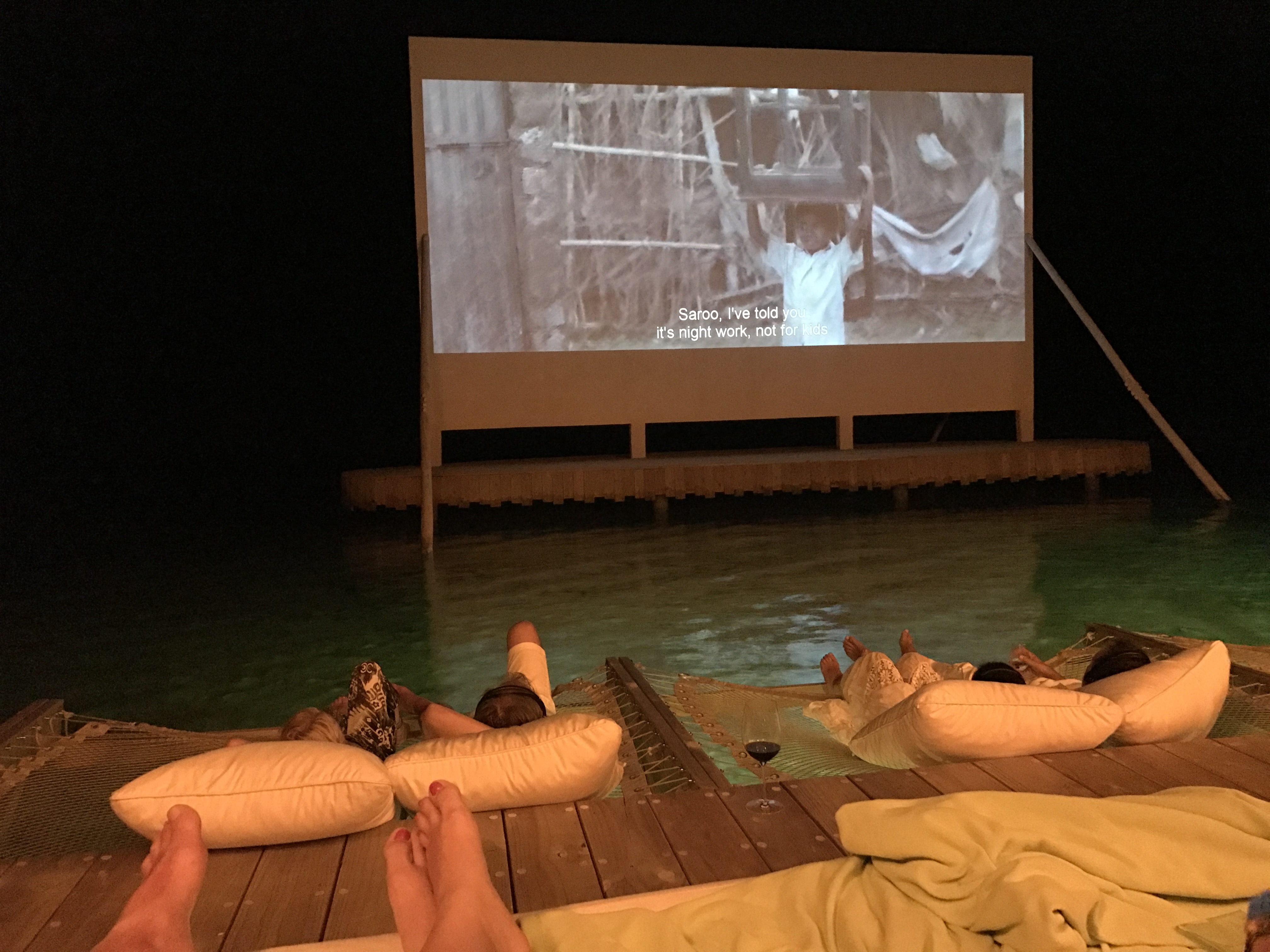 Overwater Bungalows Maldives Islands: Cinema Paradiso