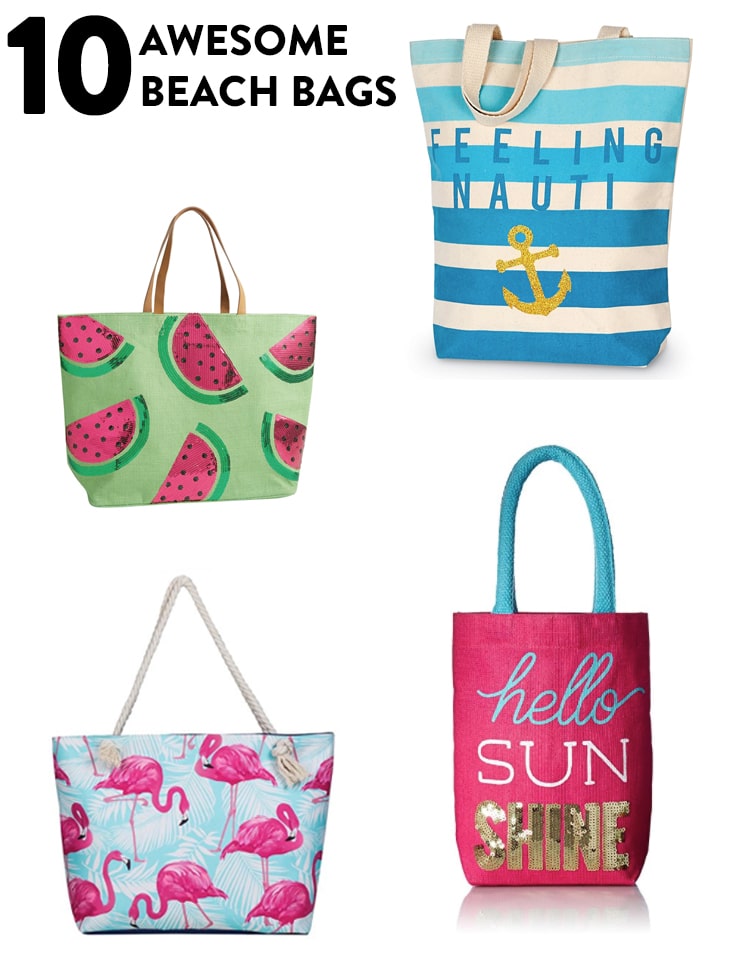 10 Awesome Beach Bags