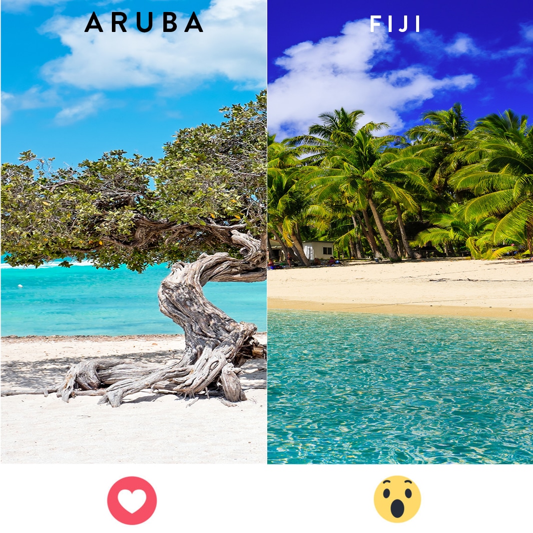 Aruba beat Fiji by a landslide.