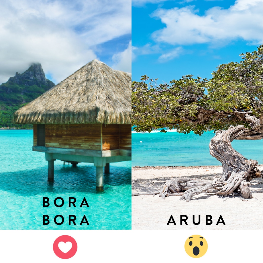 Bora Bora vs. Aruba