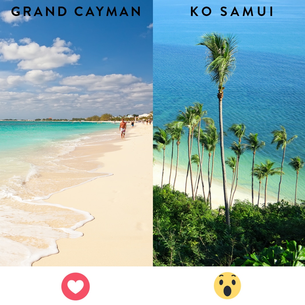 Grand Cayman vs. Ko Samui