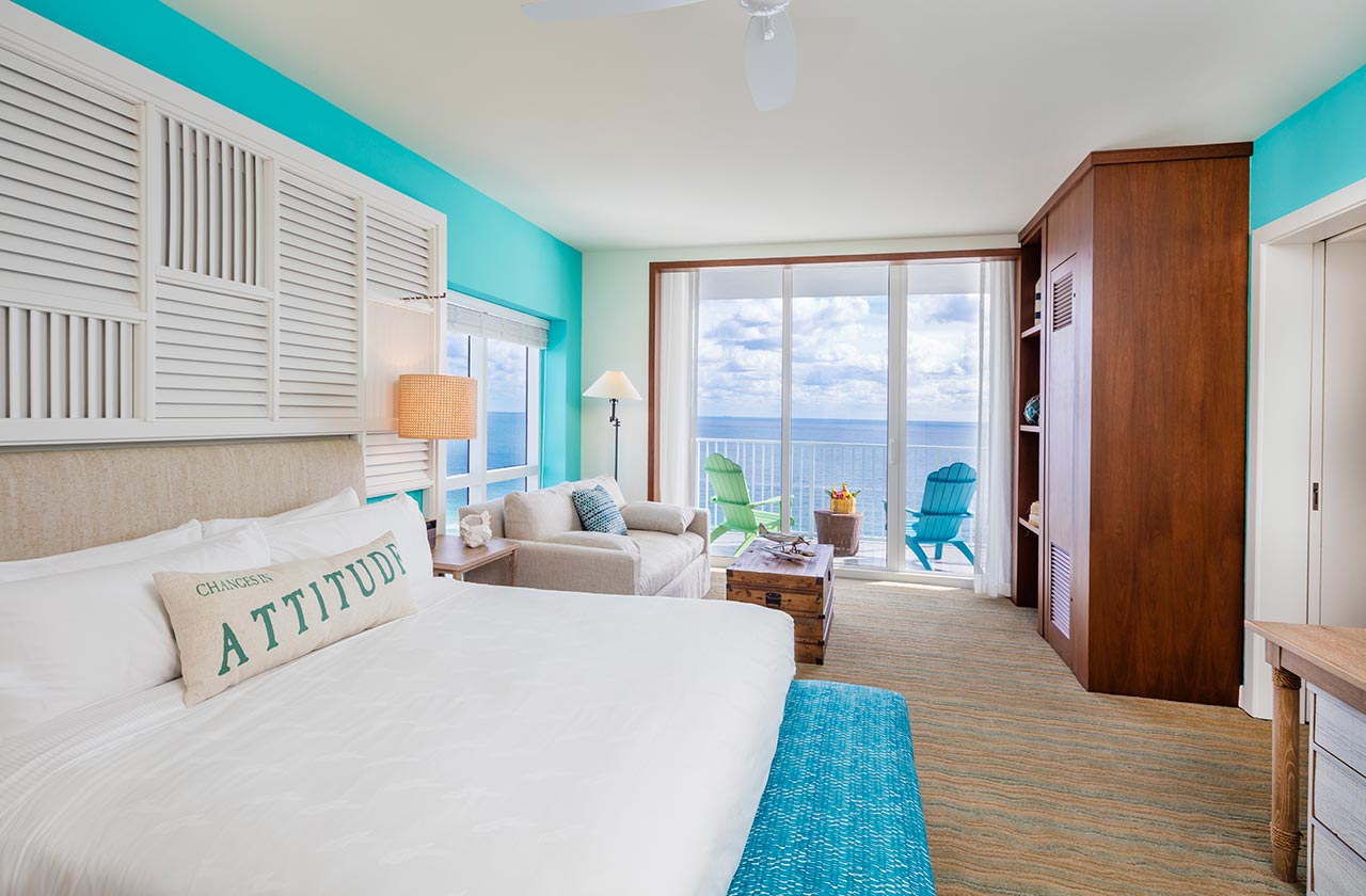Margaritaville Hollywood Beach Resort guest rooms