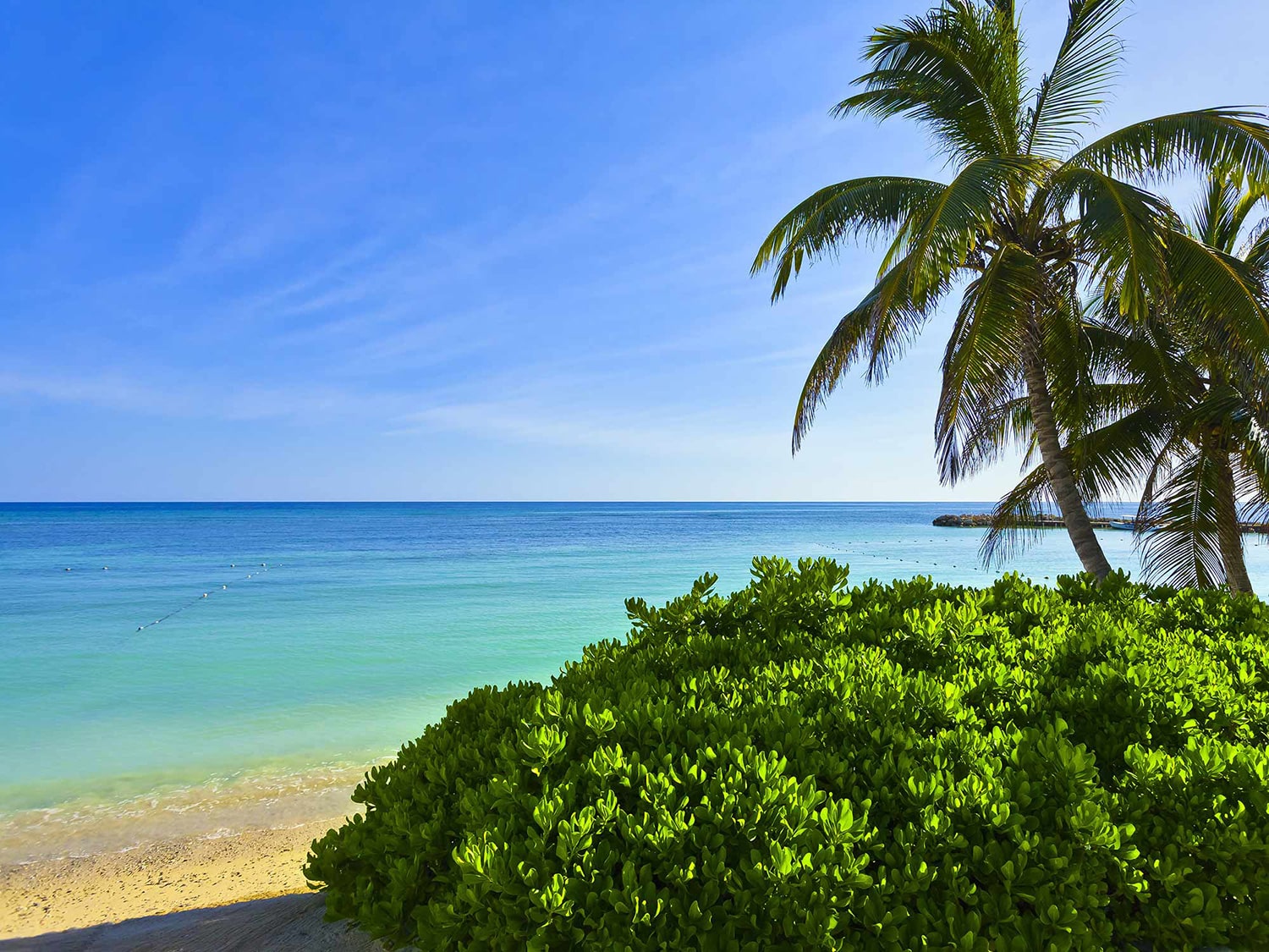 The Lauren family continues tropical holidays in Jamaica