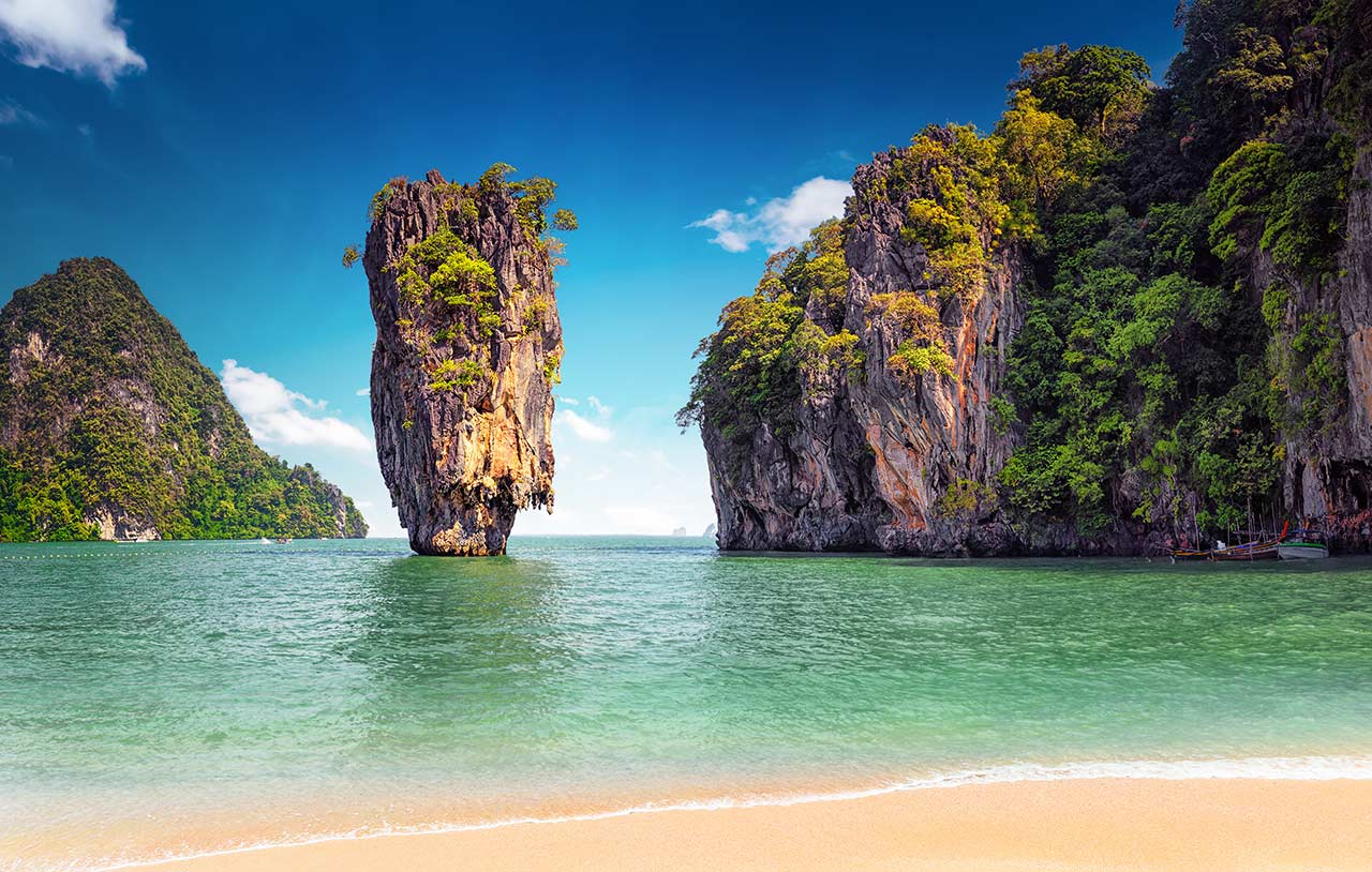 Most Beautiful Islands in the World: James Bond Island, Southern Thailand