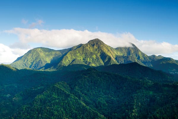 Secret caribbean island -mt.pelee,martinique