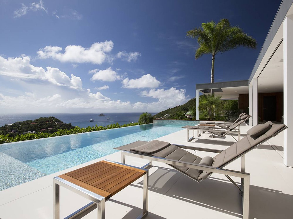 The pool at Villa Lao