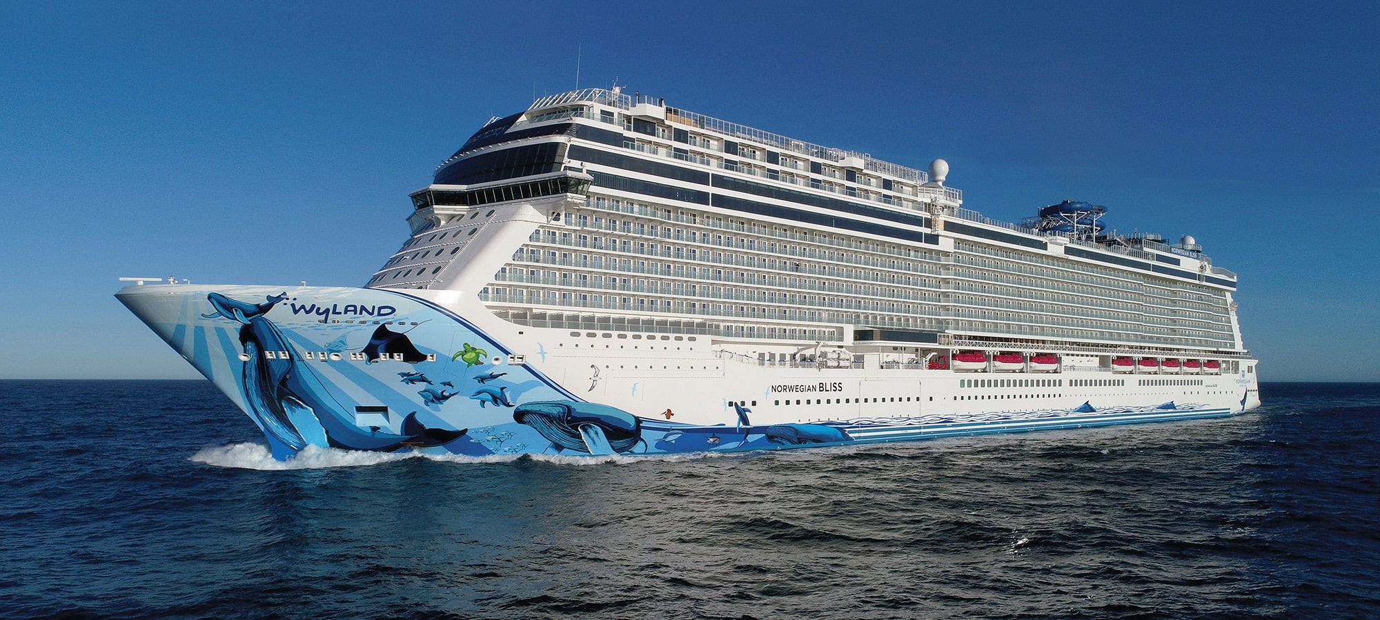 Here’s a look inside the latest ship from Norwegian Cruise Line.