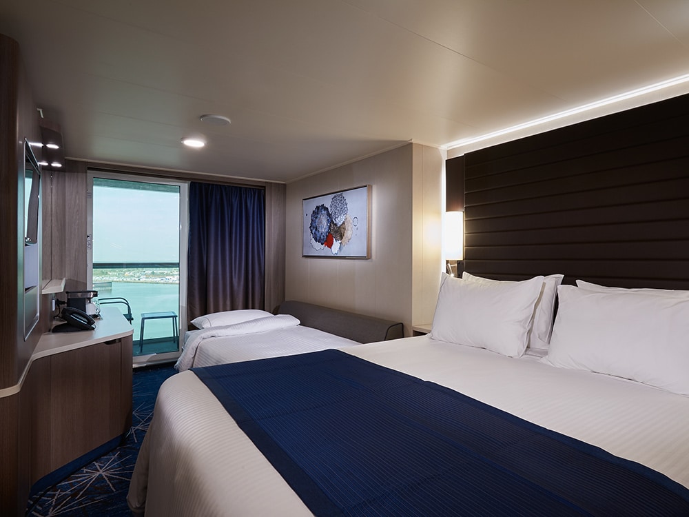 Norwegian Bliss balcony cabin room