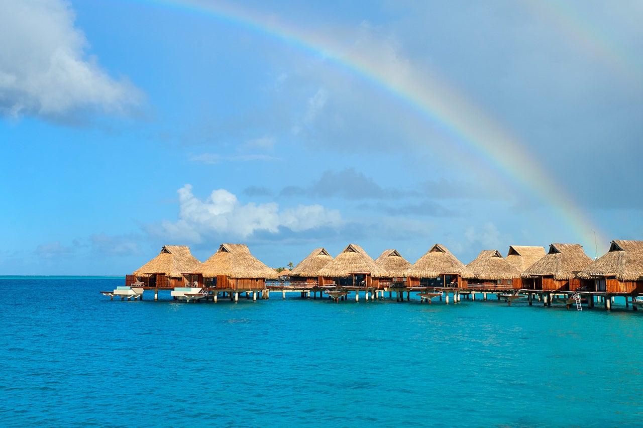 Overwater Bungalows | Conrad Bora Bora Nui