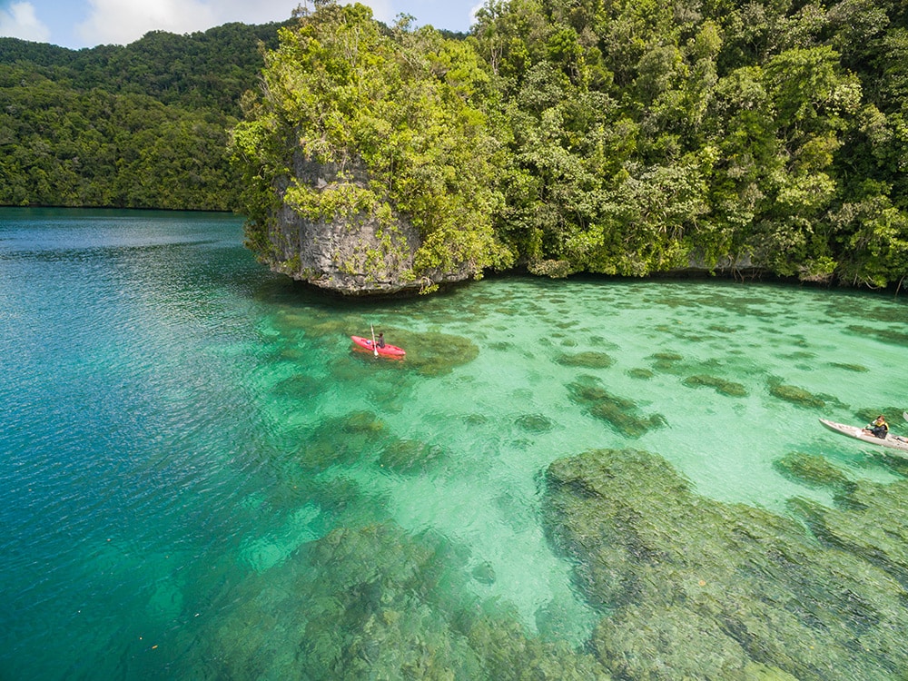 Palau Travel Itinerary: Kayaking the Rock Islands