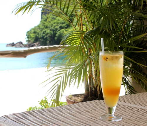 Tropical Drink Recipe: Jalousie Plantation's Passion Honey Shandy