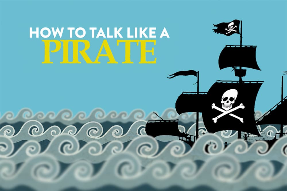 Pirate Phrases for Talk Like a Pirate Day Islands