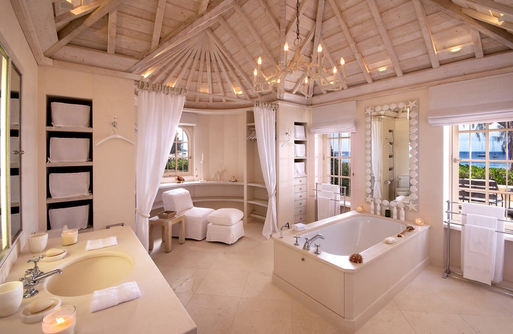 best villas in barbados | luxury caribbean villa | pink cottage