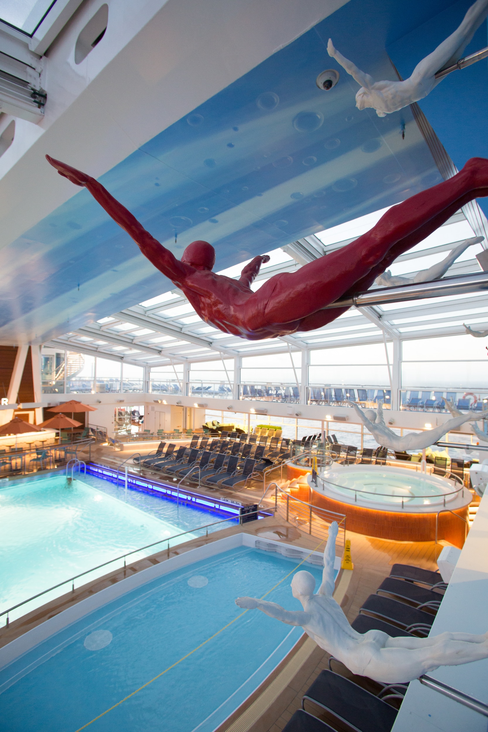 Best Cruise Ship | Royal Caribbean's Quantum of the Seas | Best Caribbean Cruises | Indoor Pool