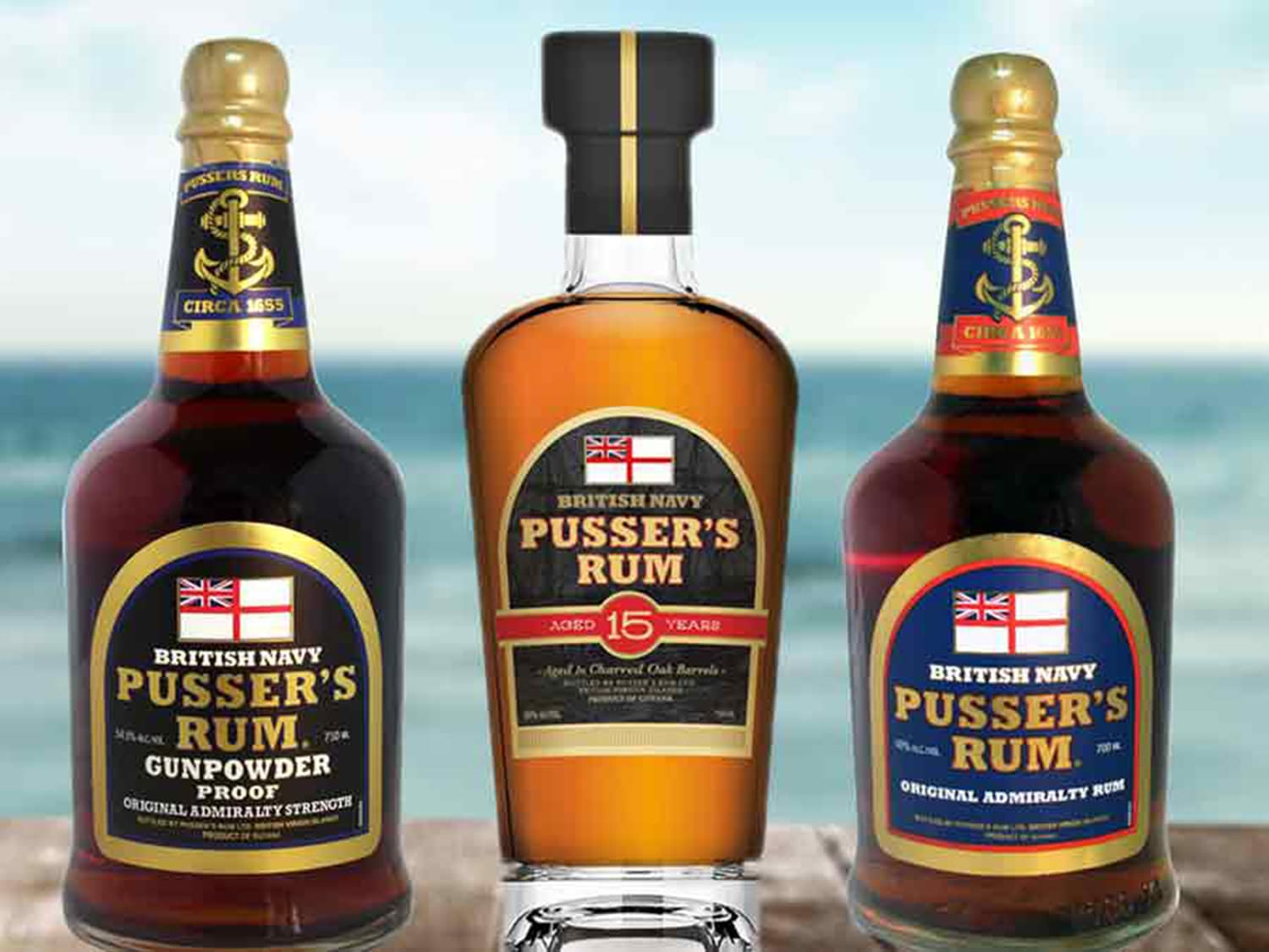British Navy Pusser's Rum