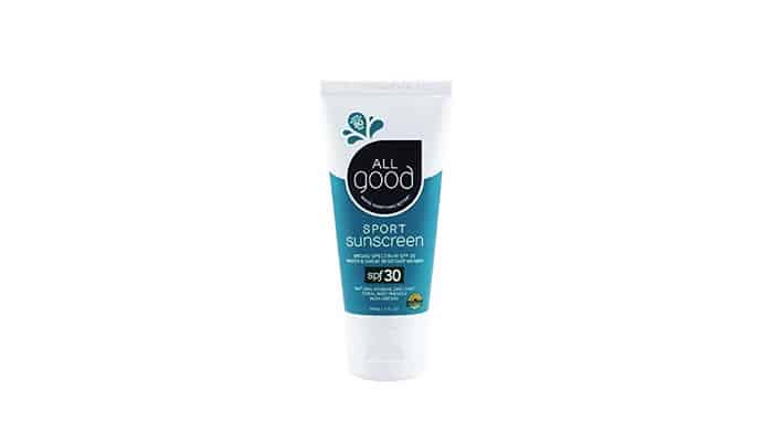Reef Safe Sunscreen: All Good Sport Sunscreen SPF 30