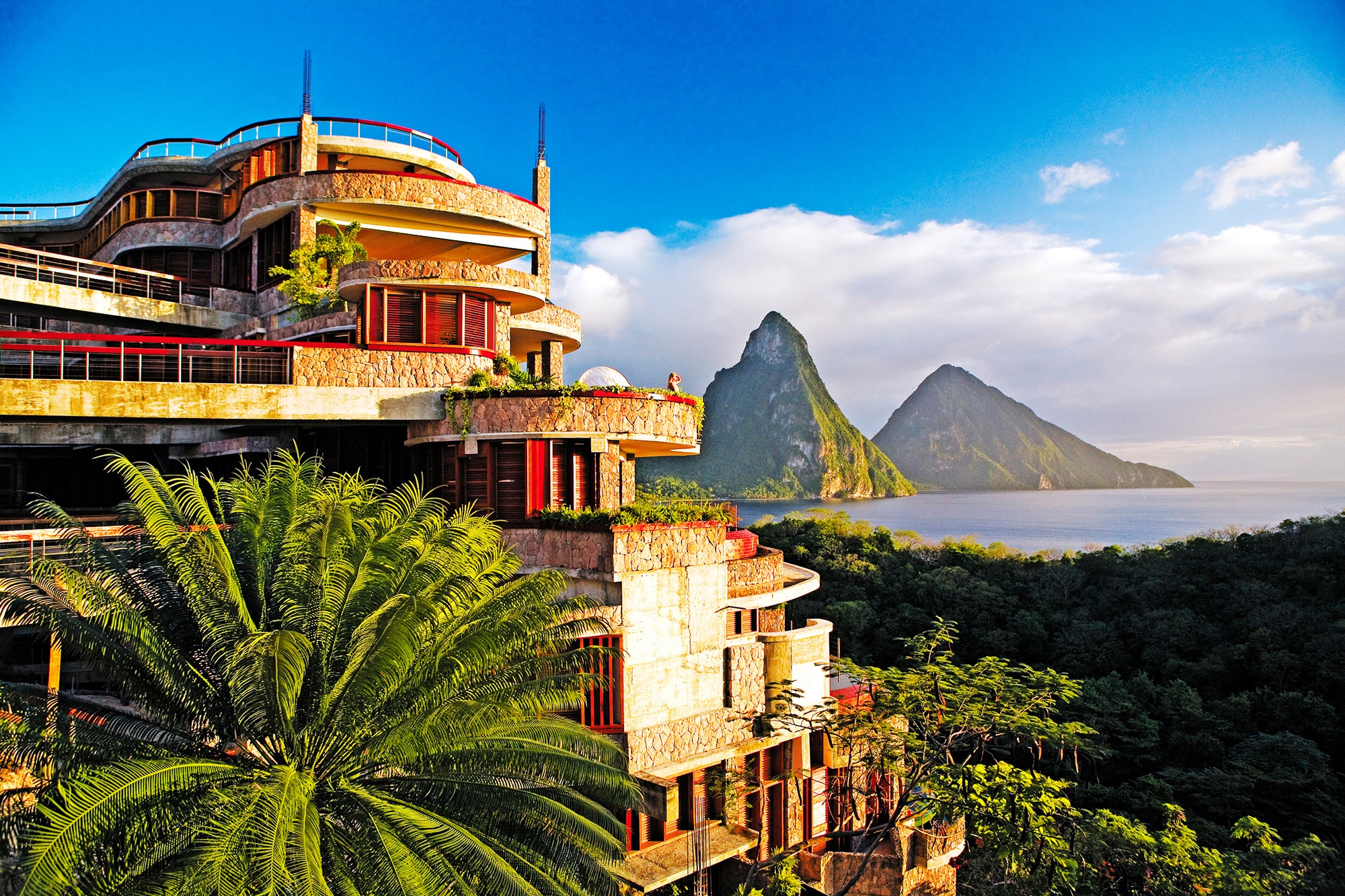 Most Romantic Hotels: Jade Mountain